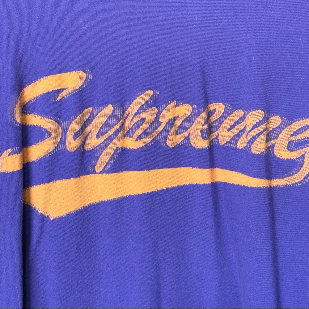 Supreme Intarsia Script tee shirt - Picture 3 of 6